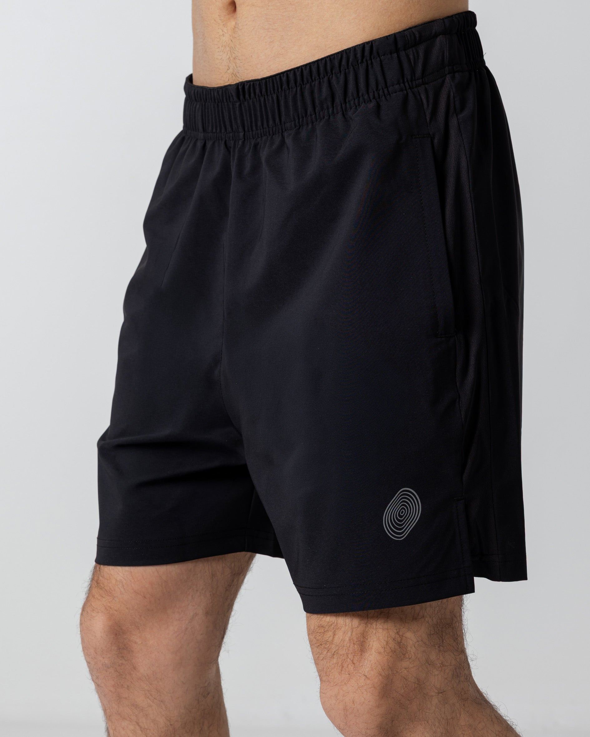 Men's Black Performance Shorts