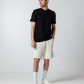 Men's Beige Waffle Shorts