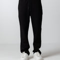 Men's Black Straight Leg Sweatpants