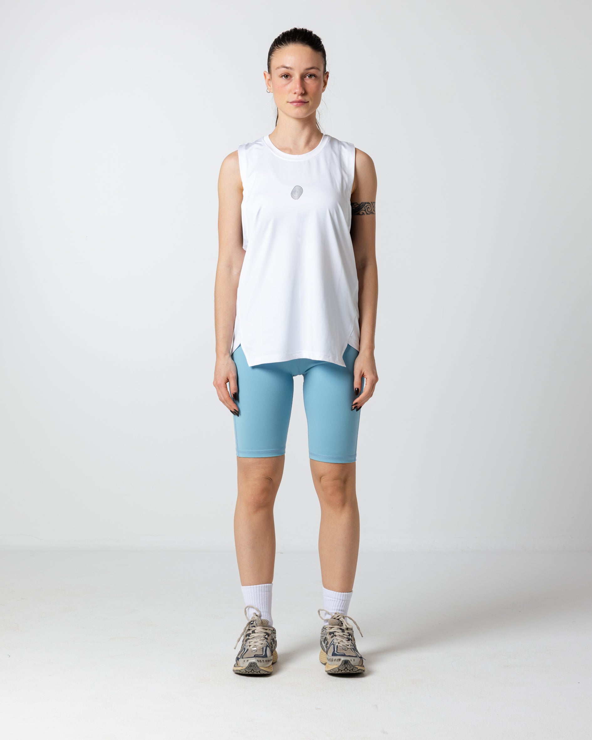 Women's White Performance Tank Top
