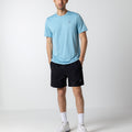 Men's Ripple Blue Performance T-Shirt