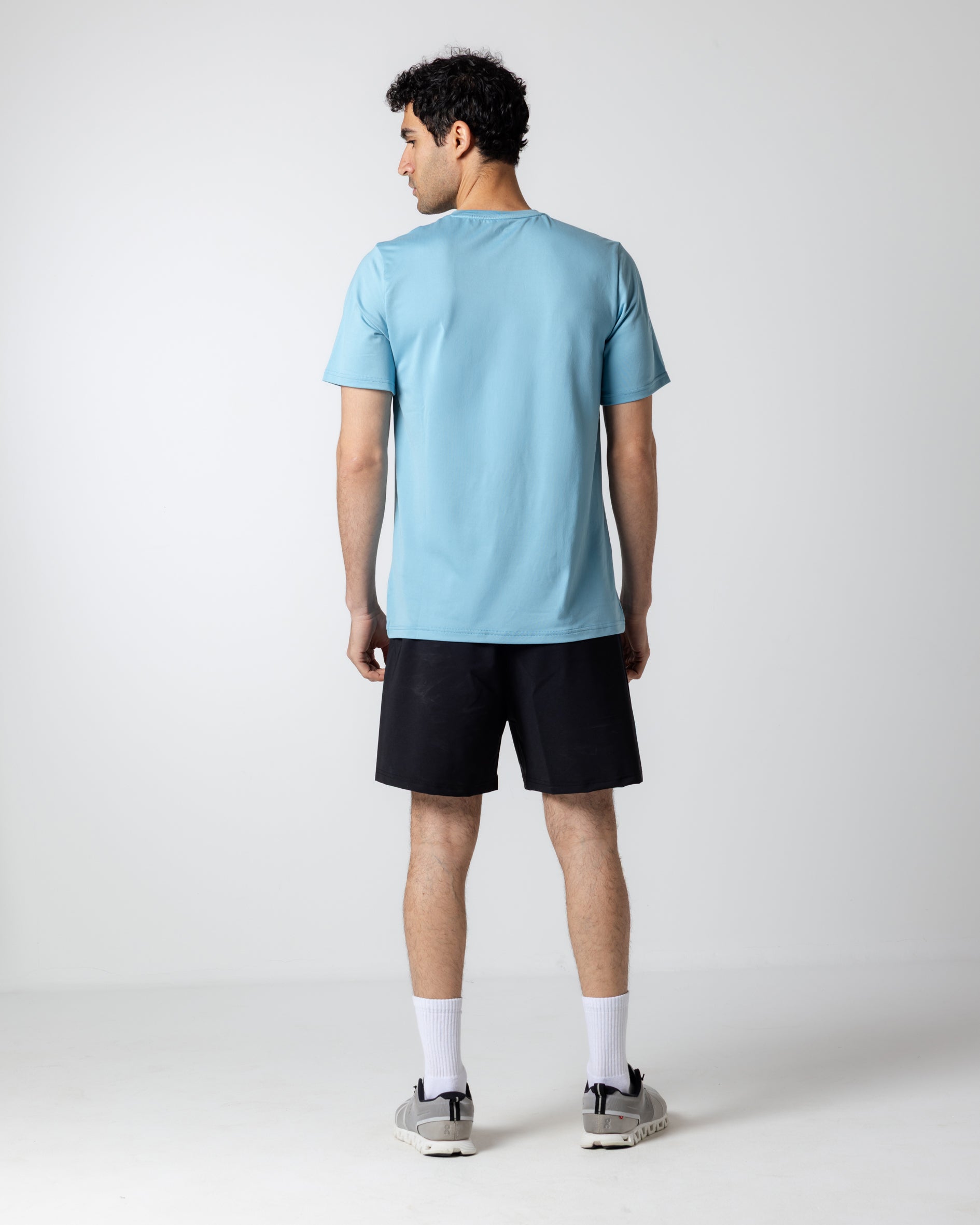 Men's Ripple Blue Performance T-Shirt