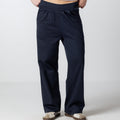 Women's Navy Wide Leg Pants