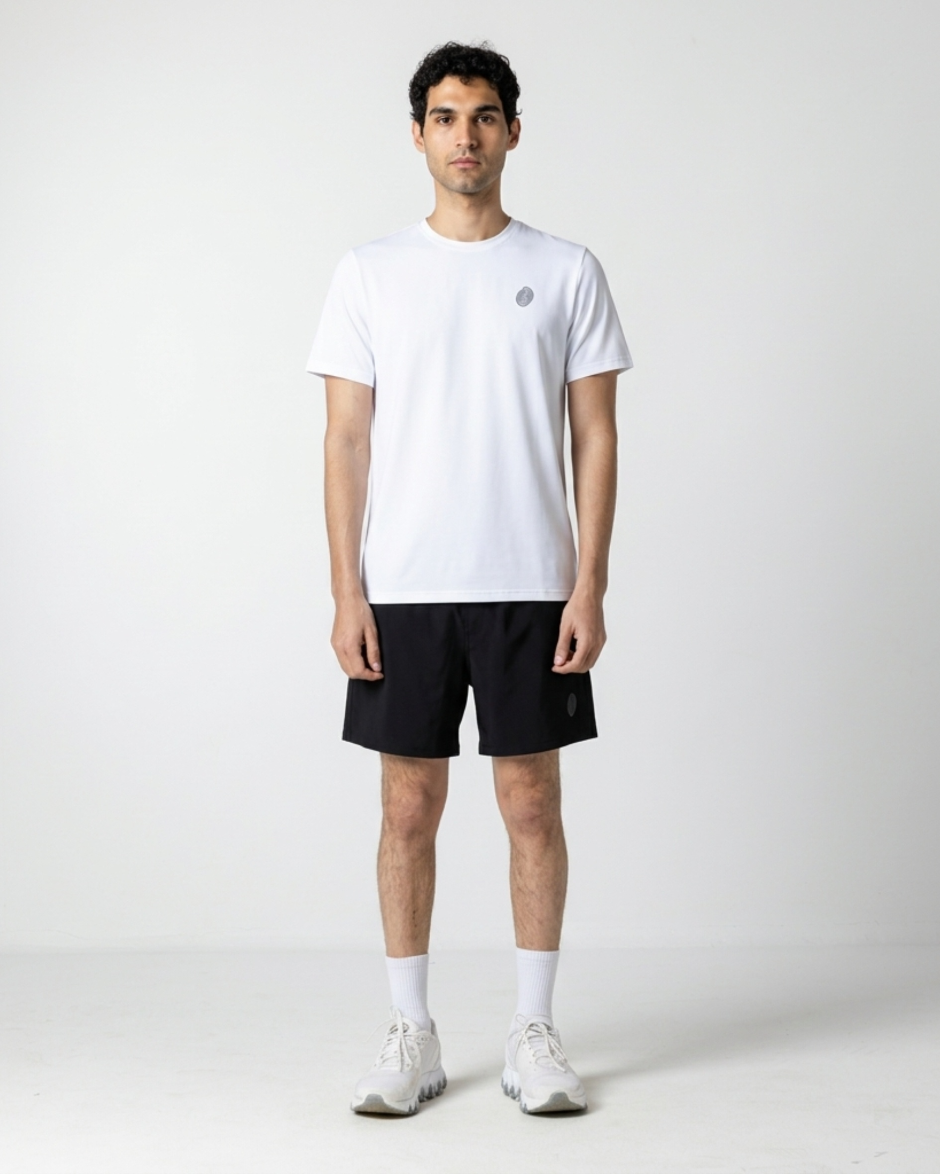 Men's White Performance T-Shirt