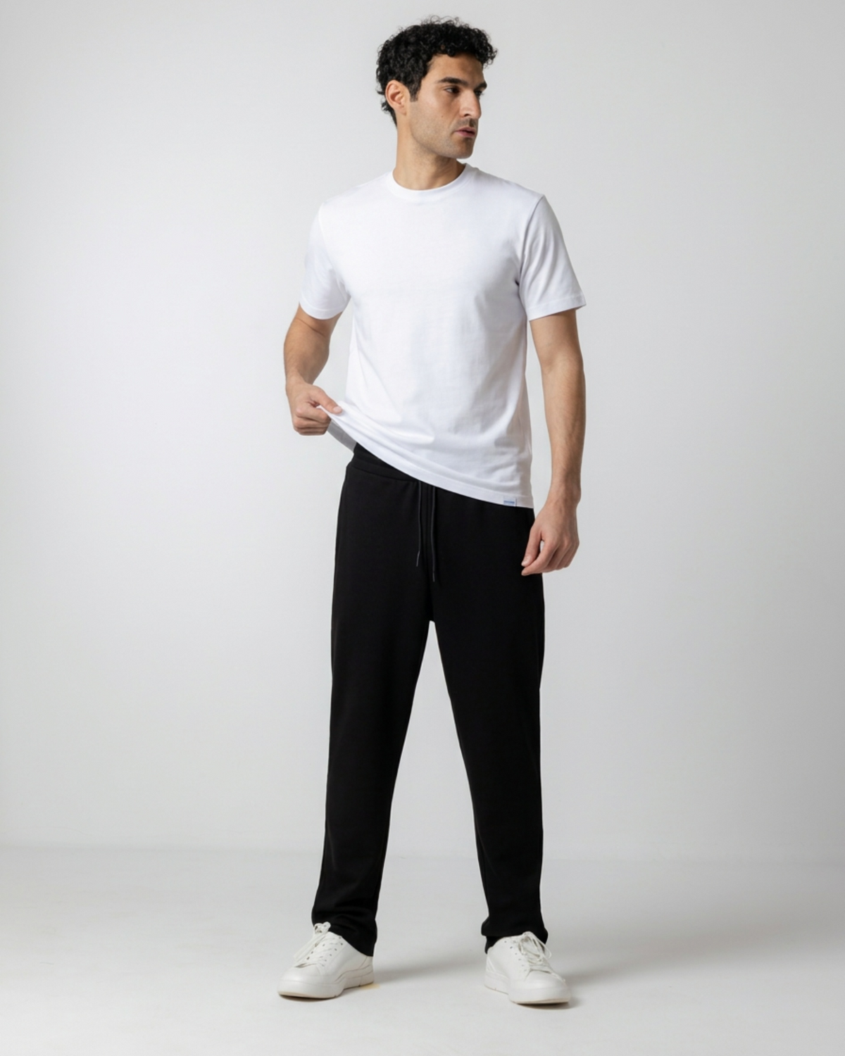 Men's White Regular T-Shirt