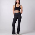 Women's Black Flared Leggings