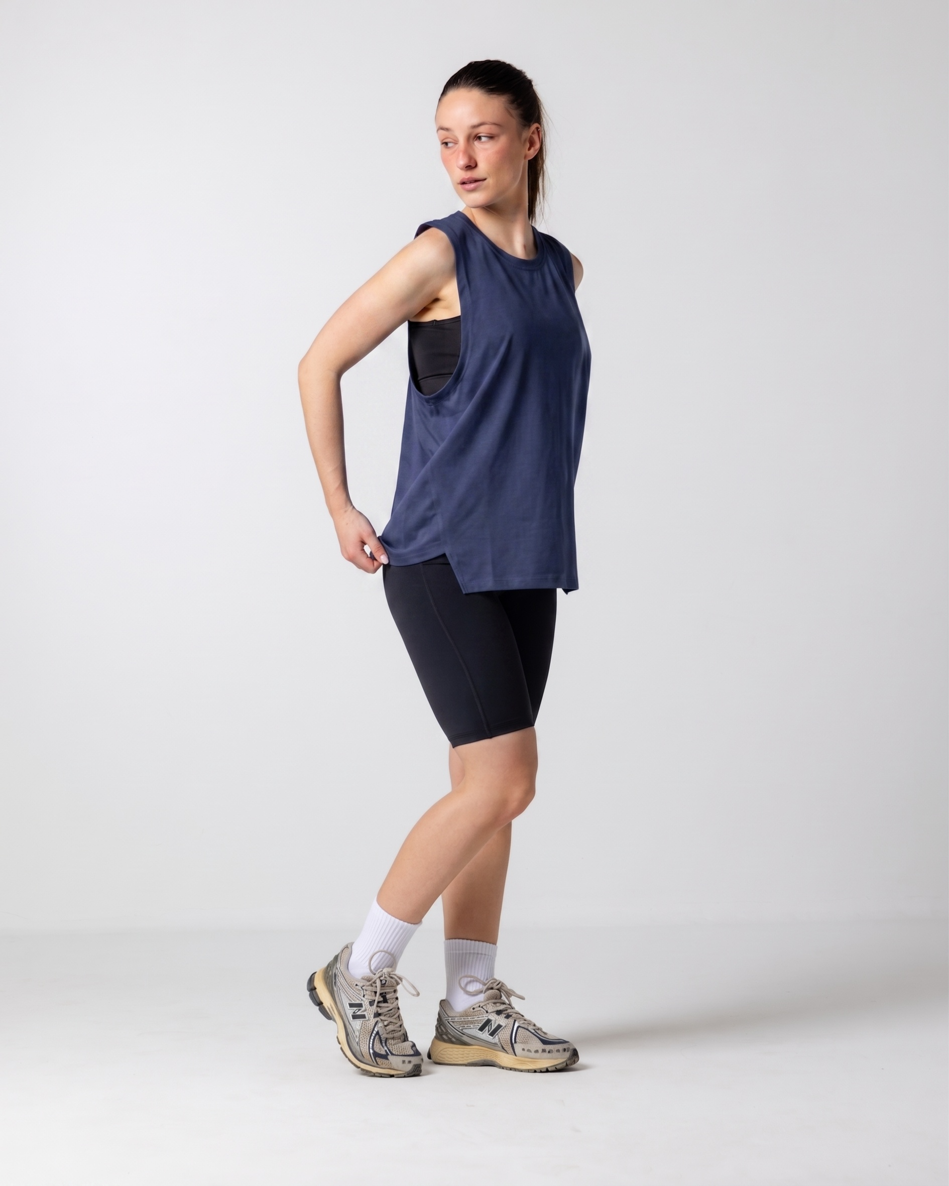 Women's Navy Performance Tank Top