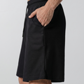 Men's Black Waffle Shorts