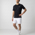Men's Black Performance Mesh Back T-Shirt