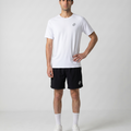 Men's White Performance Mesh Back T-Shirt