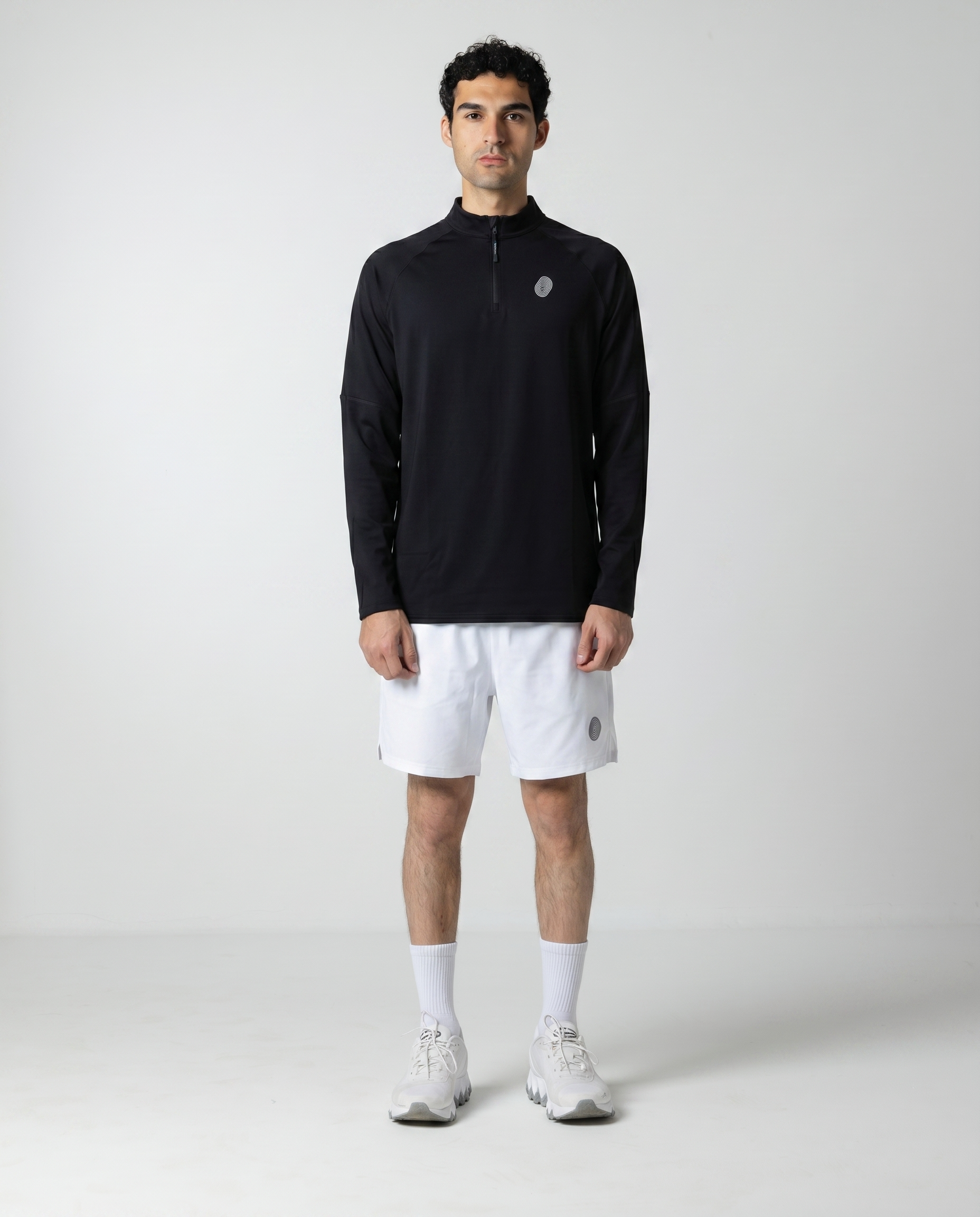 Men's White Performance Shorts